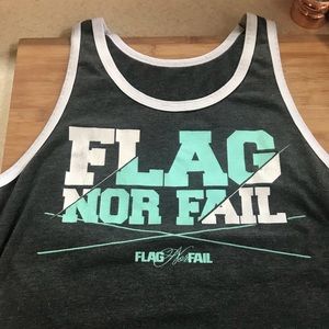 Flag Nor Fail Tank. Rare! Limited Edition
